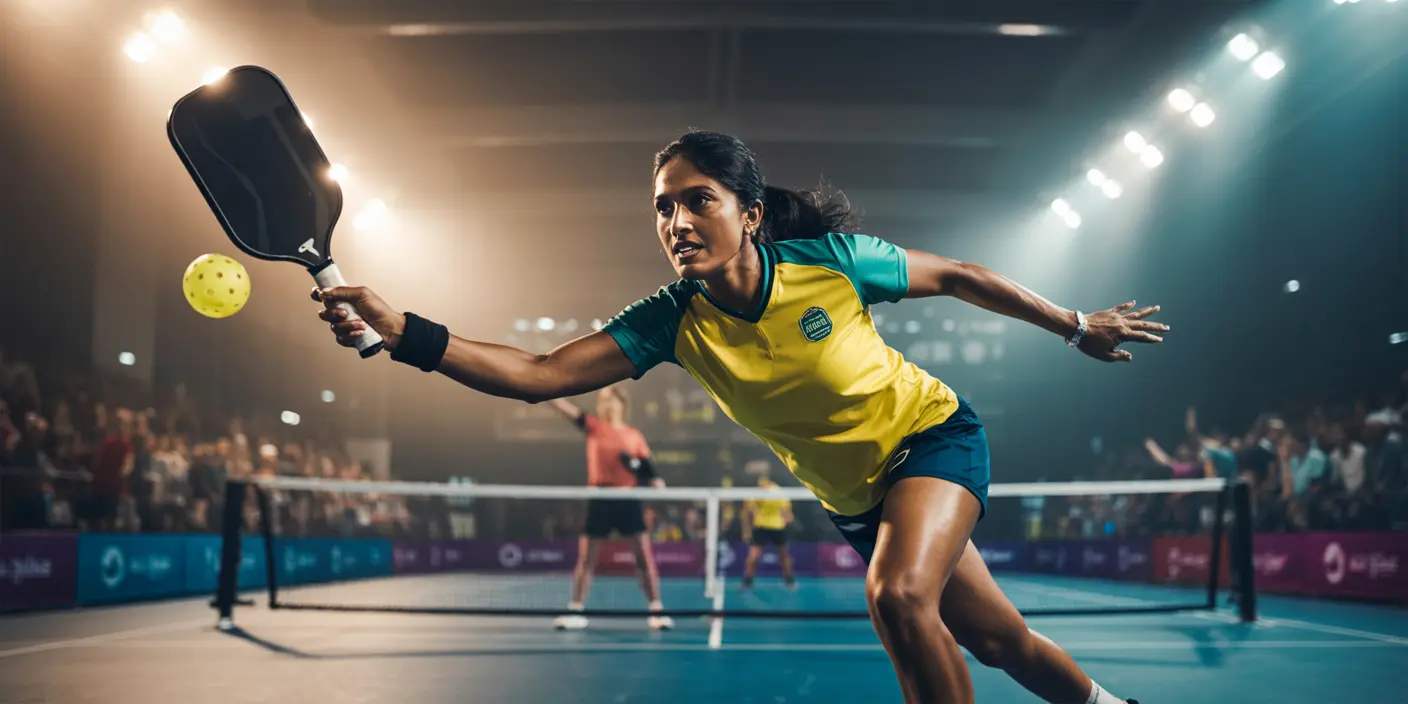players playing pickleball at Sporbit courts in Gurugram