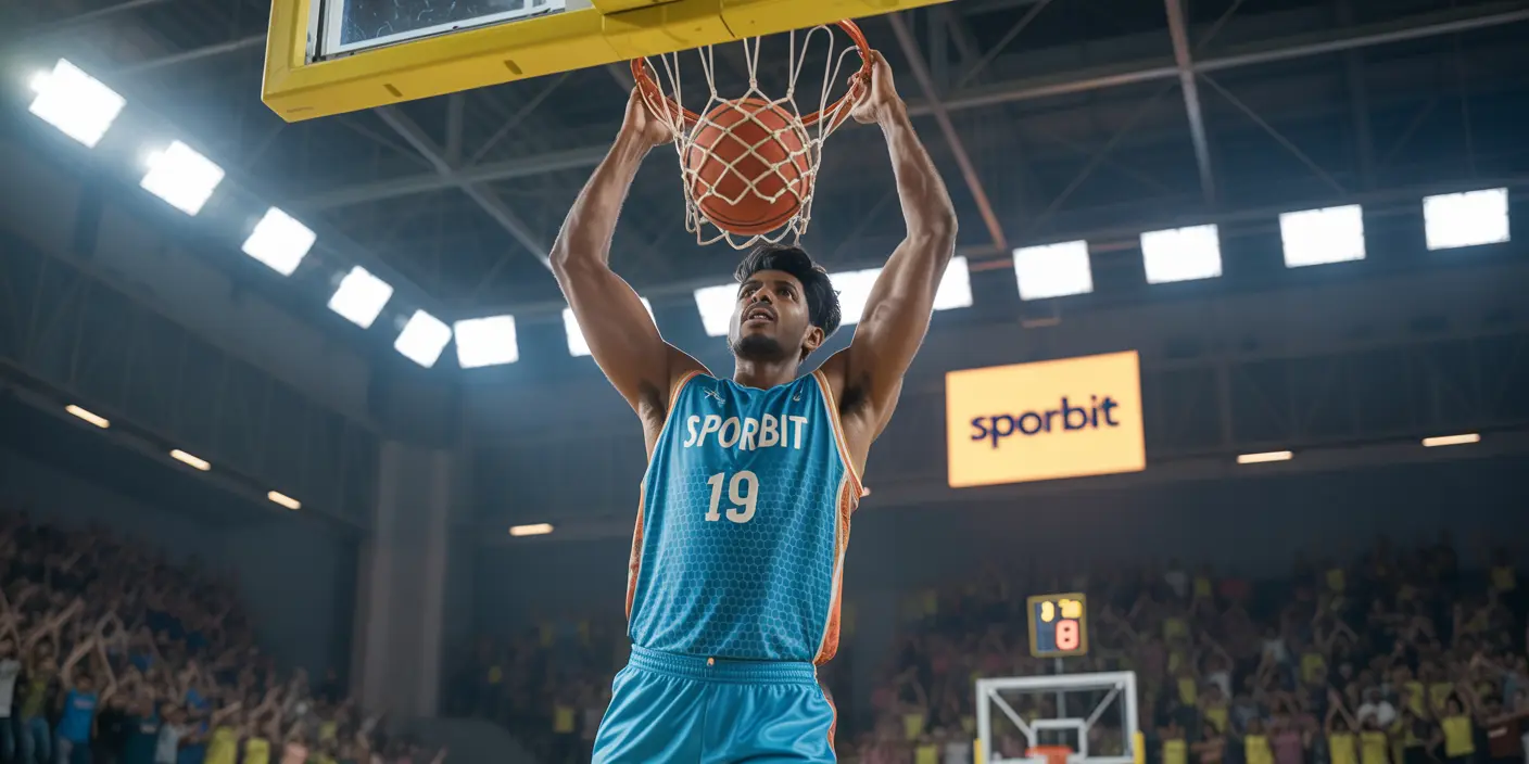 players playing basketball